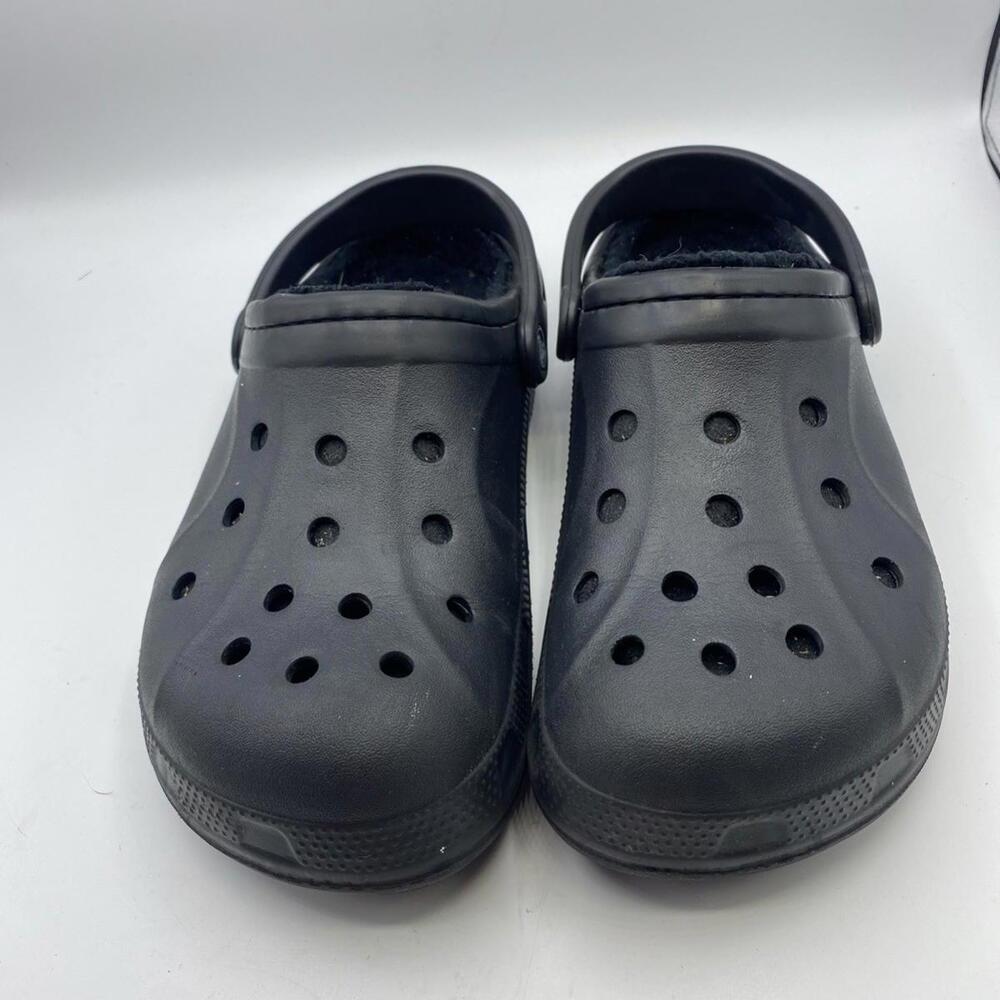 Crocs Winter Lined Clog Men's Size 7 Womens Size 9 - Picture 3 of 15